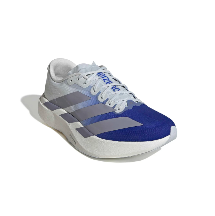 Adidas White & Royal Blue Low-Top Gradient Sneakers