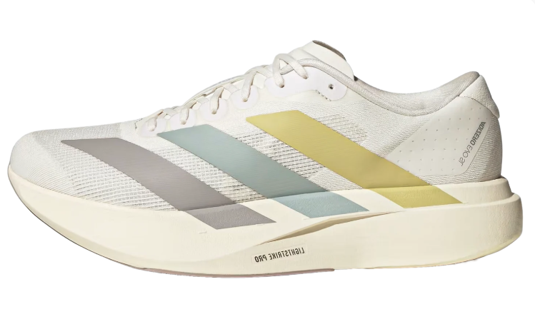 Adidas Ivory & Pastel Multicolor Low-Top Mesh Sneakers