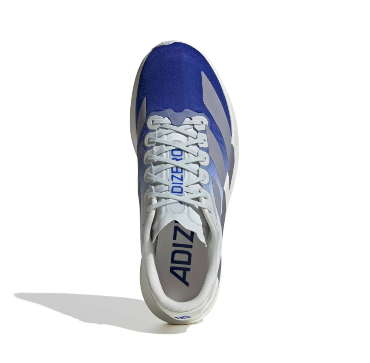 Adidas White & Royal Blue Low-Top Gradient Sneakers