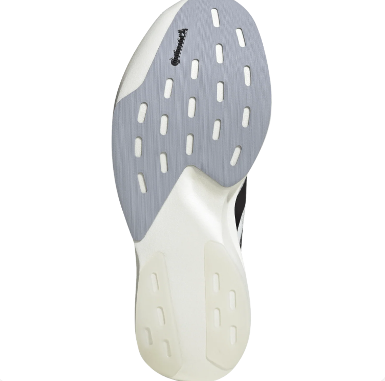 Adidas White & Black Low-Top Mesh Sneakers