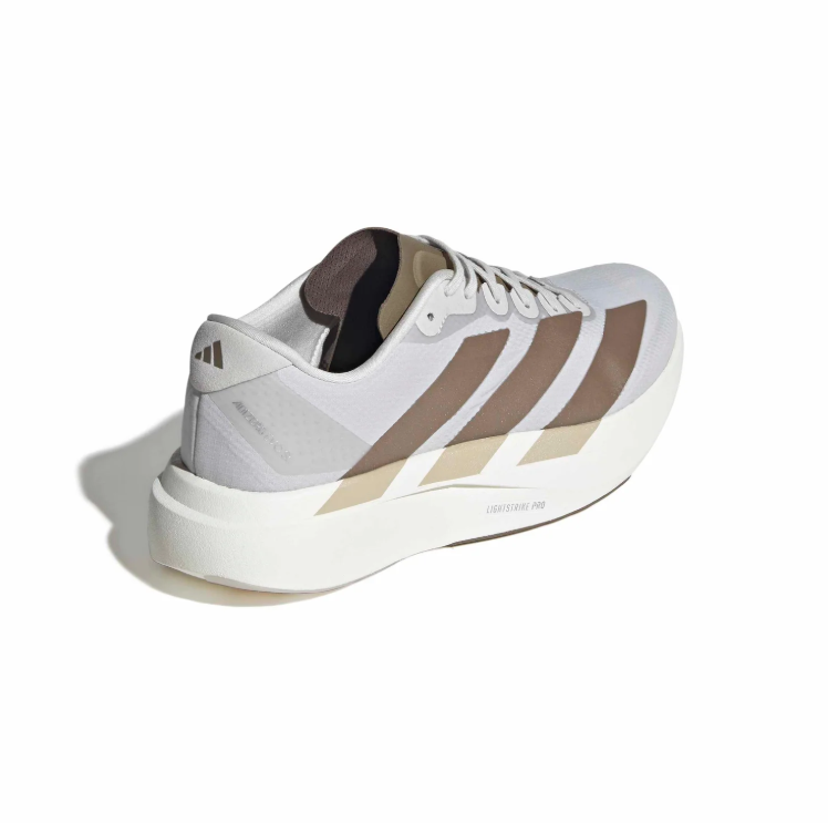Adidas Light Grey & Taupe Low-Top Mesh Sneakers