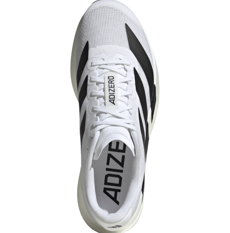 Adidas White & Black Low-Top Mesh Sneakers