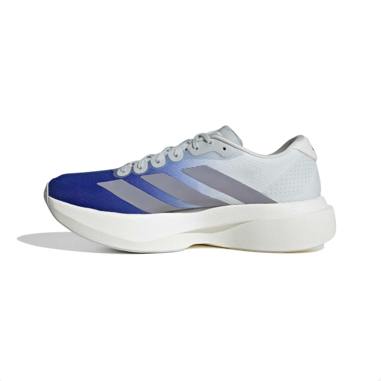 Adidas White & Royal Blue Low-Top Gradient Sneakers